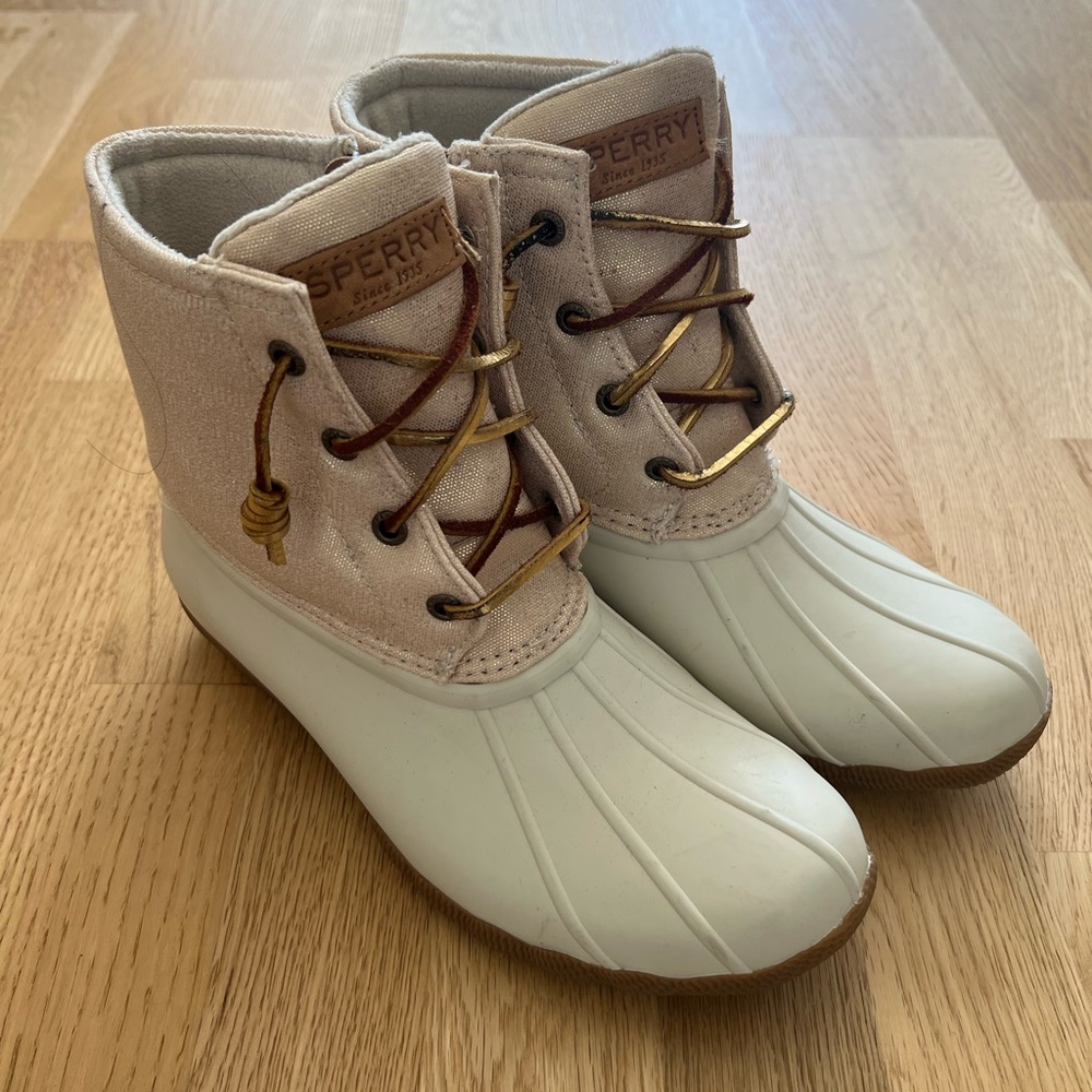 Sperry Waterproof Rubber Duck Winter Boots - Size 7.5M *Great Condition*